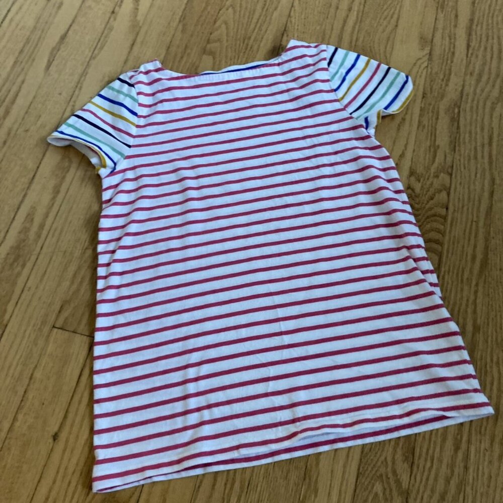 Mini Boden Mixed Stripe Shirt